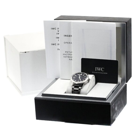IWC SCHAFFHAUSEN Ingenieur IW357002 Date black Dial Automatic Men's Watch - Picture 4 of 12
